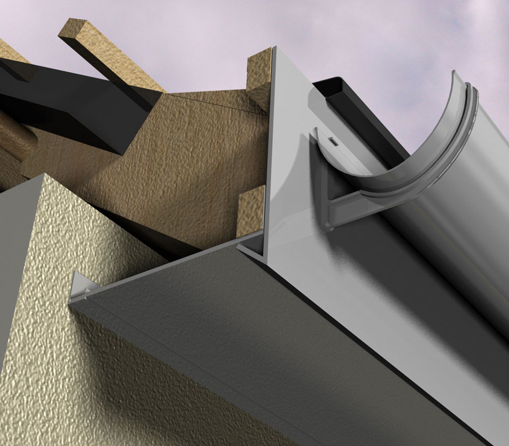 Aluminium Fascia, Soffit and Coping
