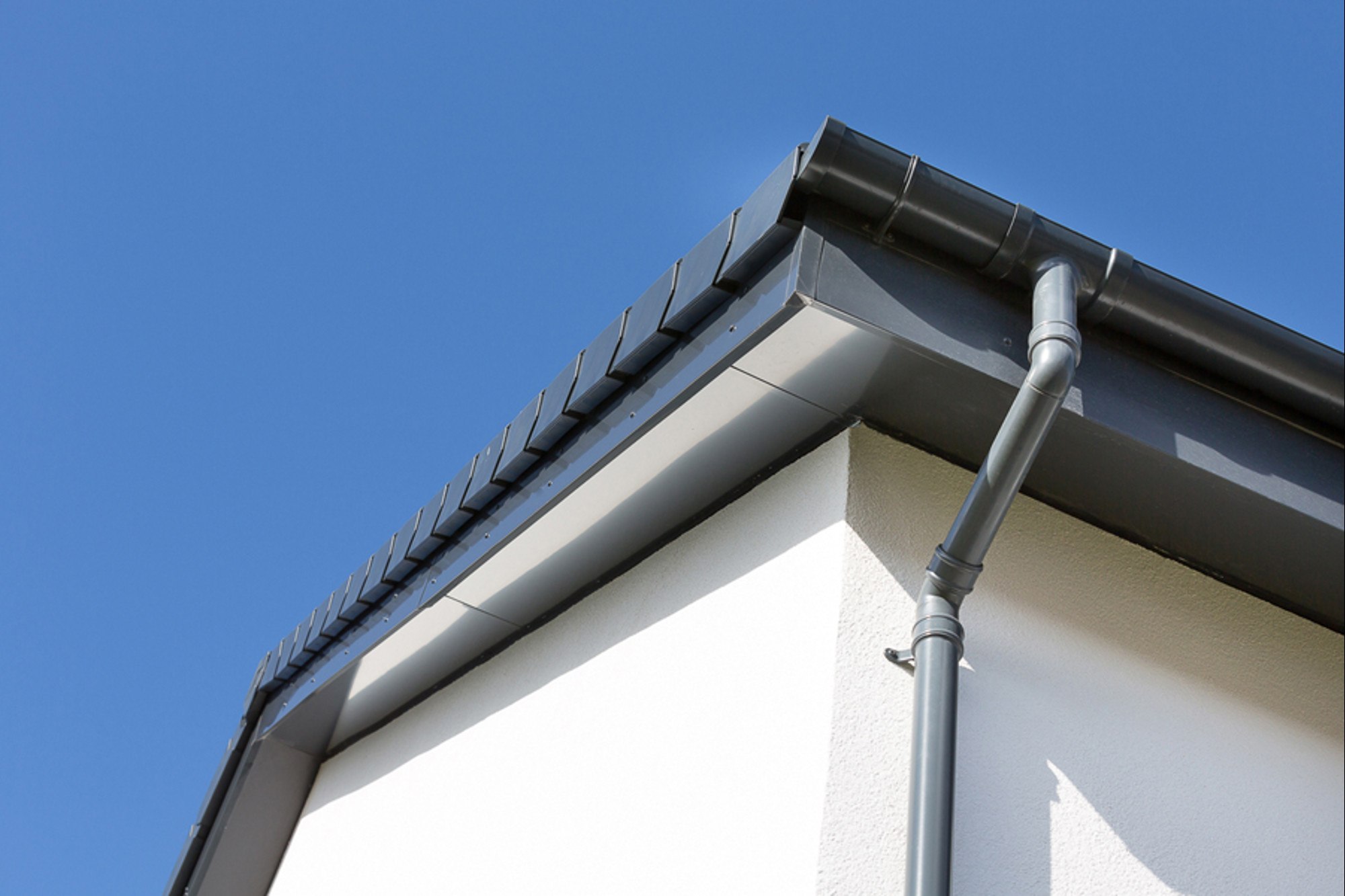 Aluminium guttering by Marley Alutec Valleydale Mews, Blyth