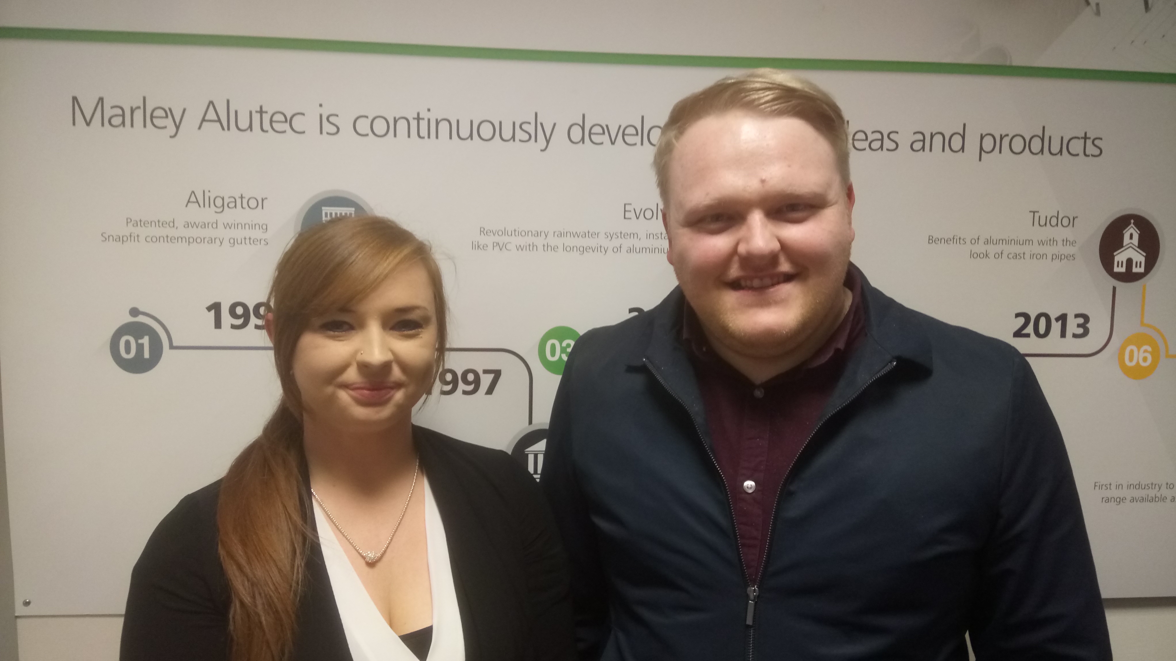 MARLEY ALUTEC SALES TEAM CONTINUES TO GROW