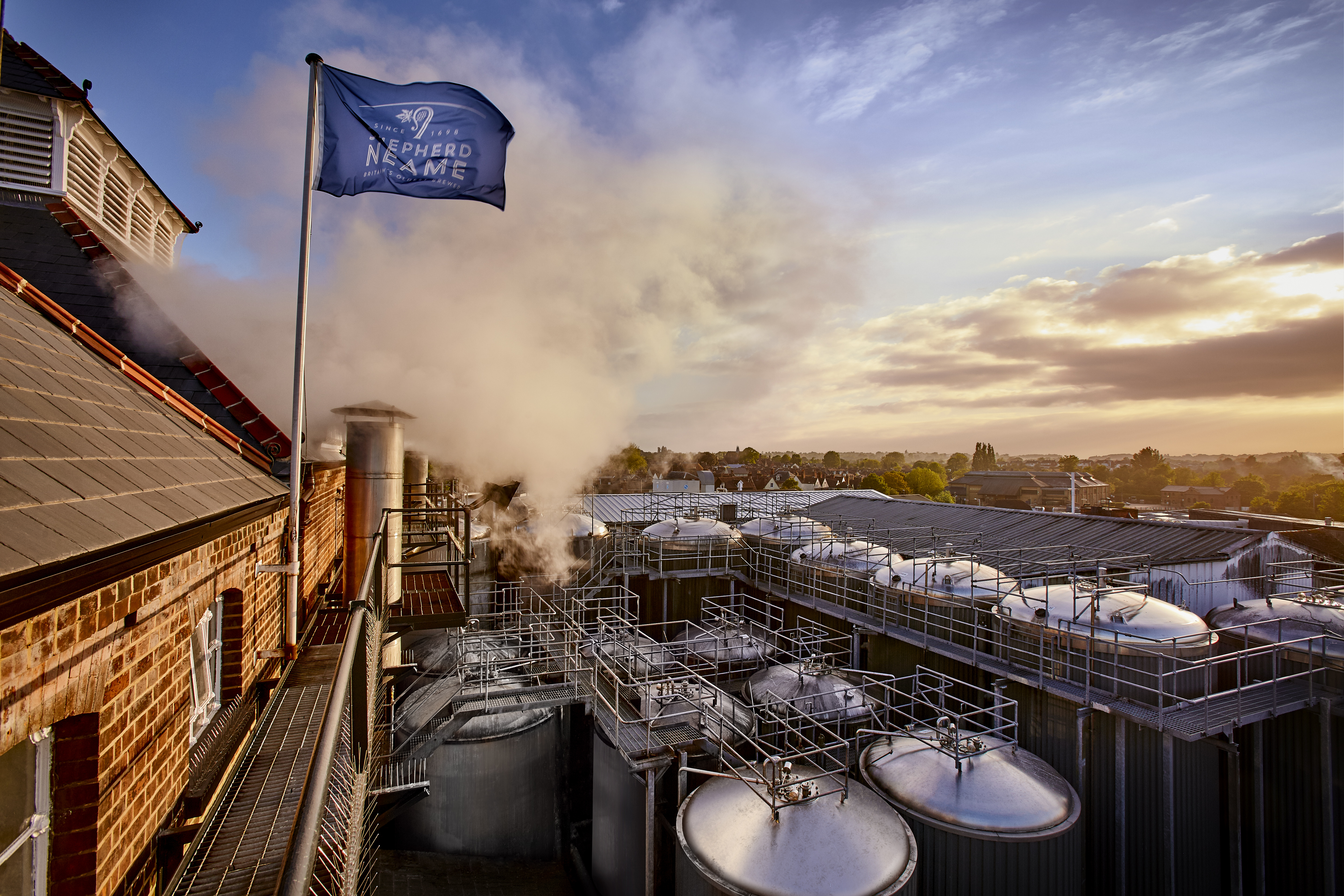 BRITAIN’S OLDEST BREWERY BENEFITS FROM ALUMINIUM RAINWATER SYSTEMS