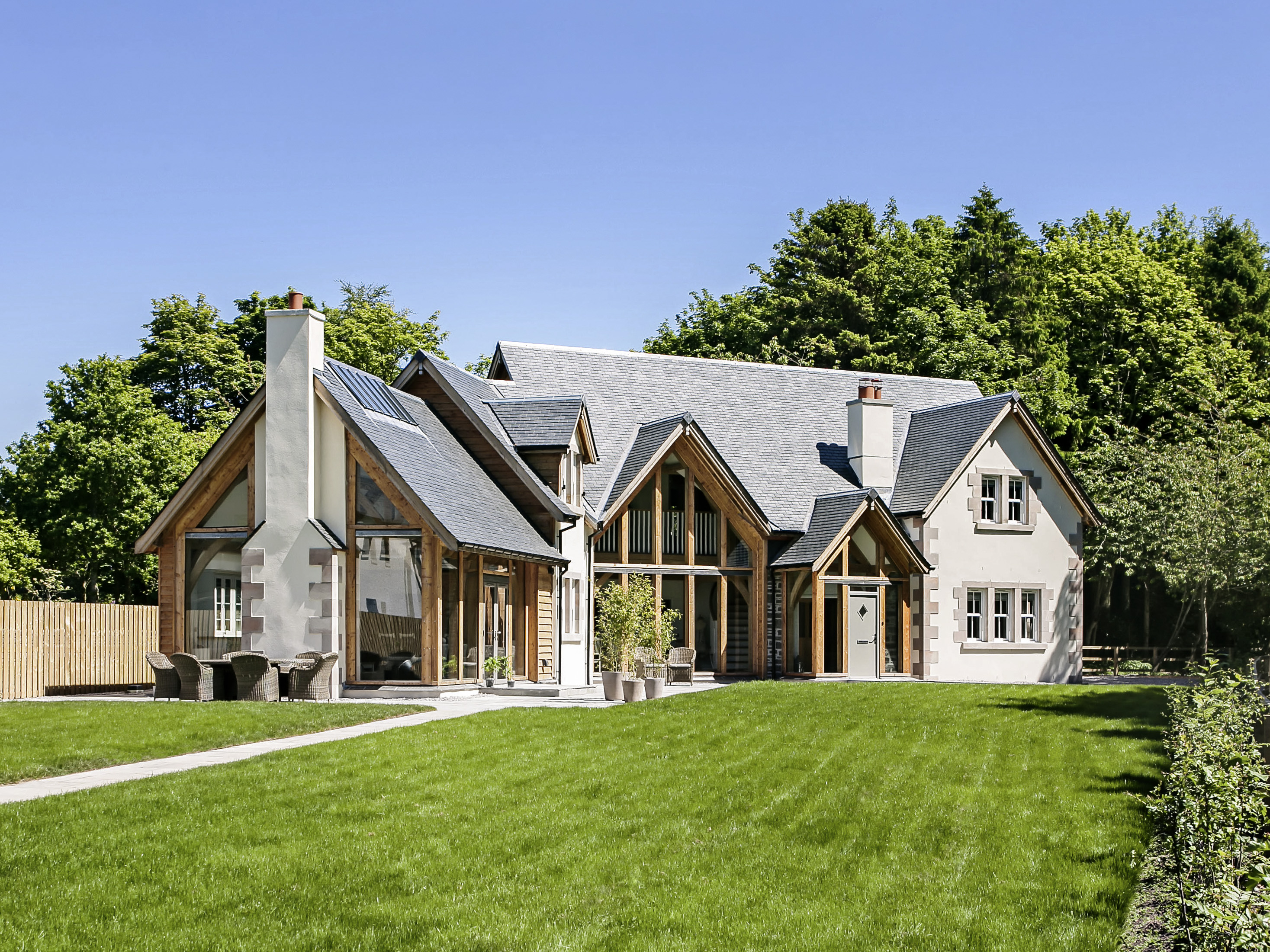 Traditionally-styled home goes with flow