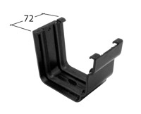 Marley Alutec Evolve Ogee aluminium gutter union GY520