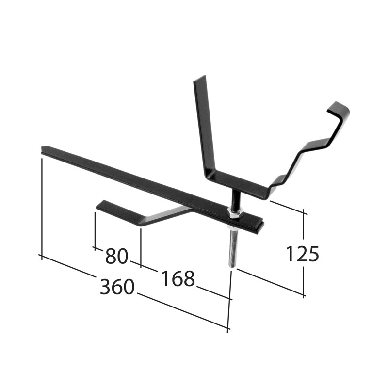 125mm Rise & fall bracket