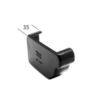 Marley Alutec Aligator Classic aluminium gutter stop end GK450