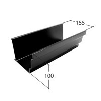 Marley Alutec Aligator Ogee No. 46 aluminium gutter GG513
