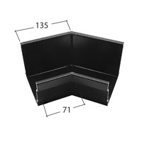 Marley Alutec Aligator Ogee No. 46 aluminium gutter angle GG535