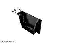 Marley Alutec Aligator Ogee No. 46 aluminium gutter stop end GG550