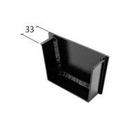 Marley Alutec Aligator Boxer aluminium gutter stop end GF455 GF555 GF655
