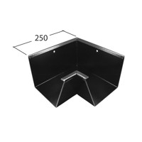 Marley Alutec Aligator Giant aluminium gutter angle GH830