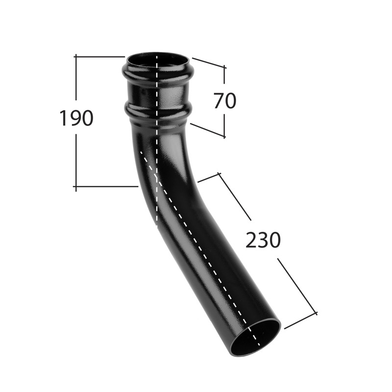 63mm Bend 112.5°