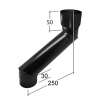 Marley Alutec Flush-fit circular aluminium downpipe adjustables eaves offset RE2925 RE3925 RE4925