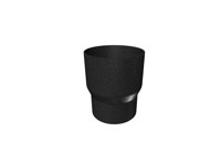 Marley Alutec Flush-fit circular aluminium downpipe socket to spigot RE224