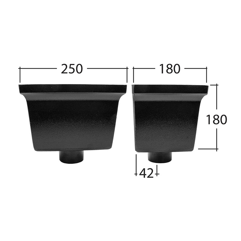 72mm Square Standard Hopper Head