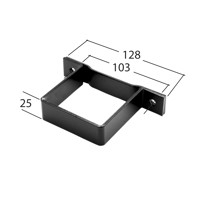 Marley Alutec Flush-fit aluminium downpipe pipe clip RJ380