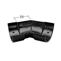 Marley Alutec Traditional half round aluminium gutter angle GC437 GC137 GC537