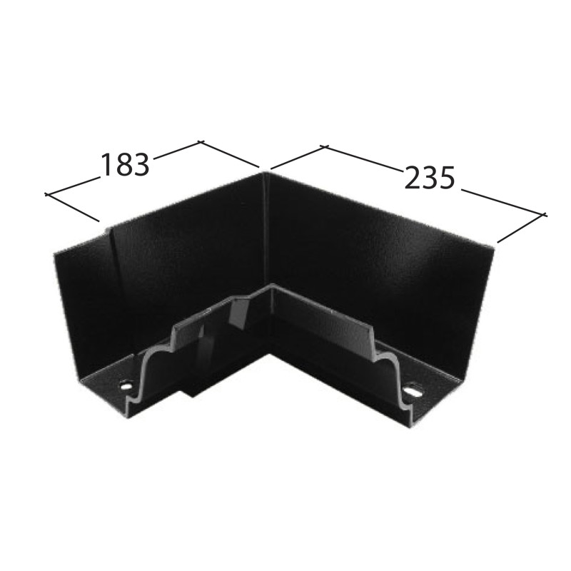 150mm 90° Internal Angle