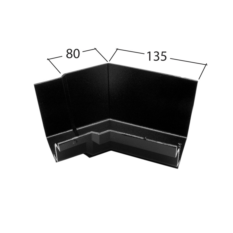 125mm 135° Internal Angle