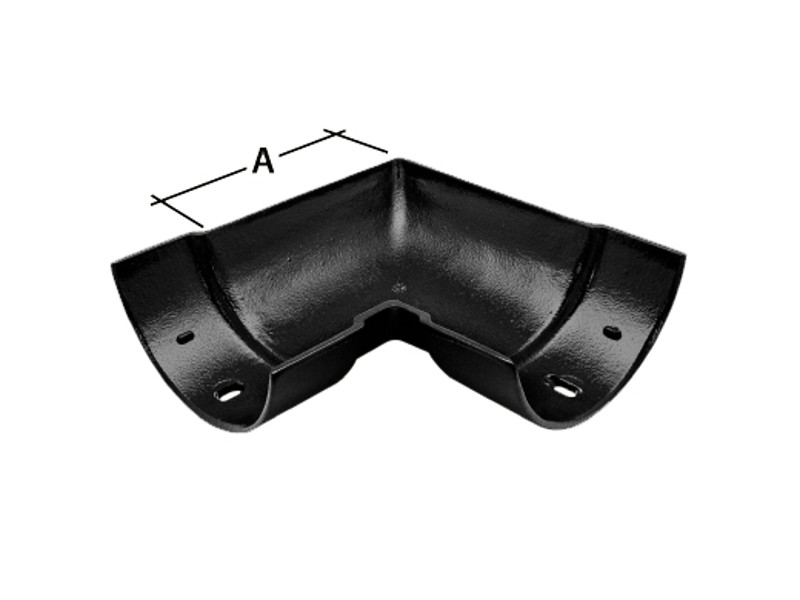 Traditional Half Round 125mm Non Standard Angle