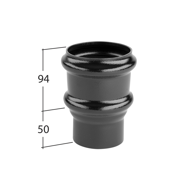 102mm Non Eared Pipe Socket