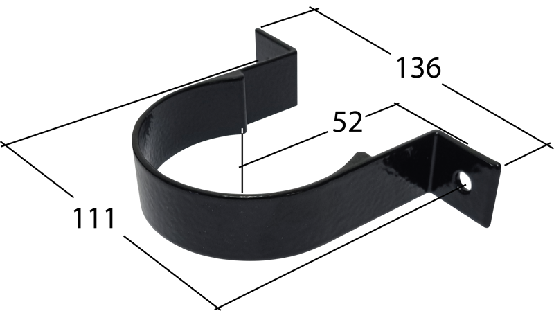 76mm Pipe Clip