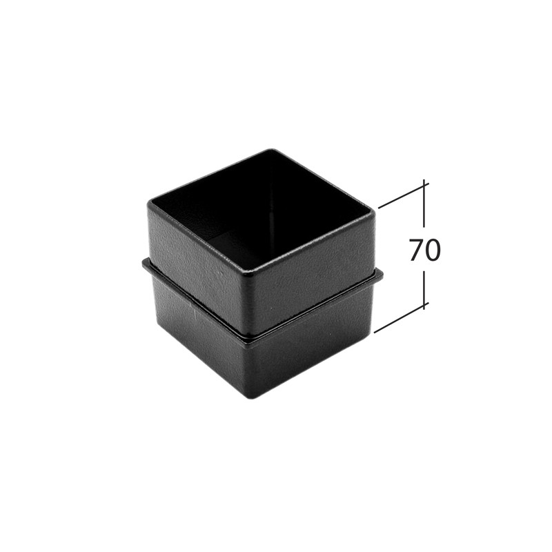 102mm Square Internal Pipe Joint Spigot