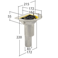 Marley Alutec Balcony Outlets DR365
