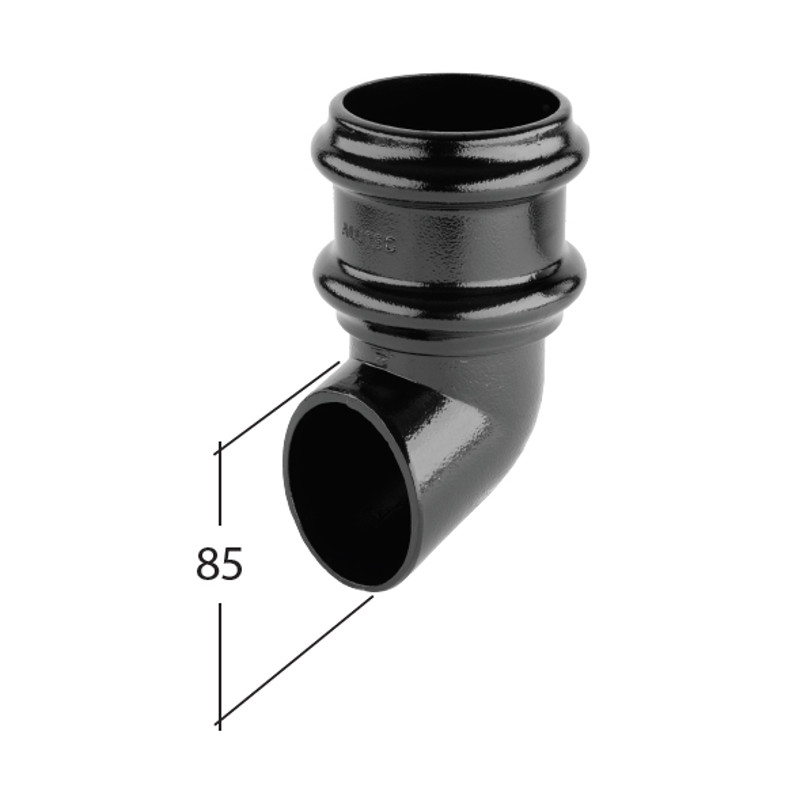 63mm Non Eared Shoe