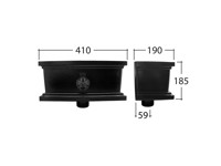 Flushfit 63mm⌀ Ornamental Hopper Head