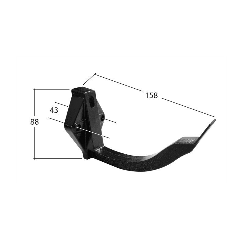 125mm Fascia bracket